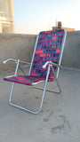 Silla plegable y/o perezosa metal galvanizado || soporta 150 kilos