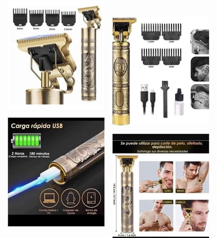 MAQUINA ELECTRICO DE CORTAR CABELLO Y BARBA|| OFERTA