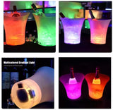 PARLANTE HIELERA BLUETOOTH RECARGABLE LUZ RGB TENDENCIA 2025