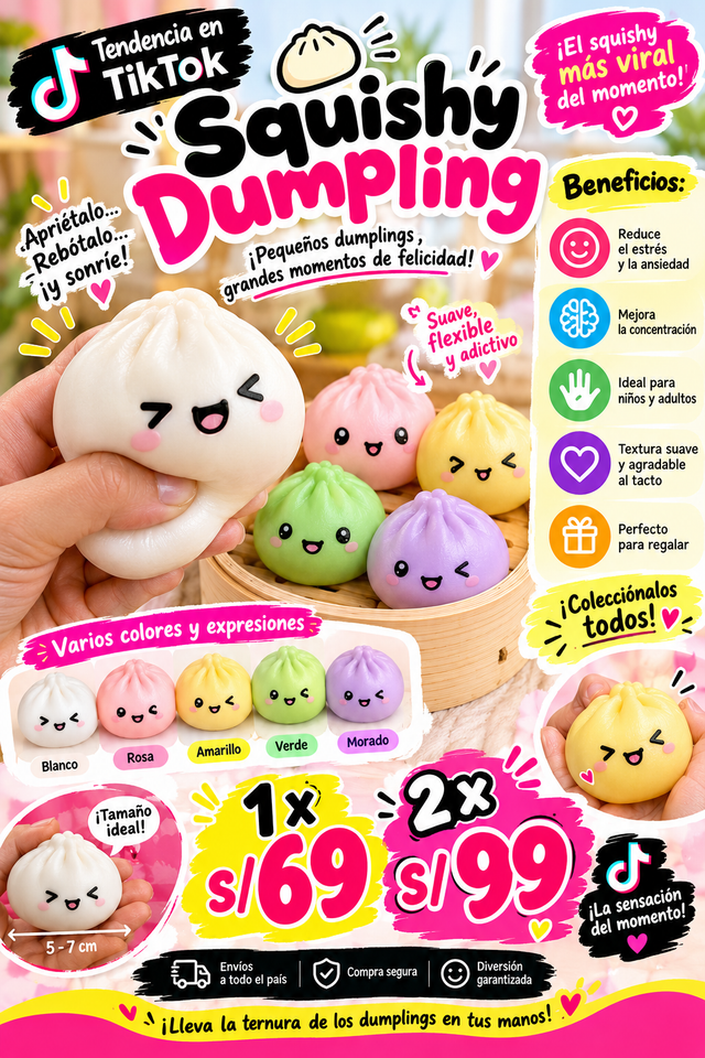 SQUISHY DUMPLING- VIRAL 2026