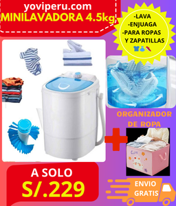 MINI LAVADORA PORTATIL