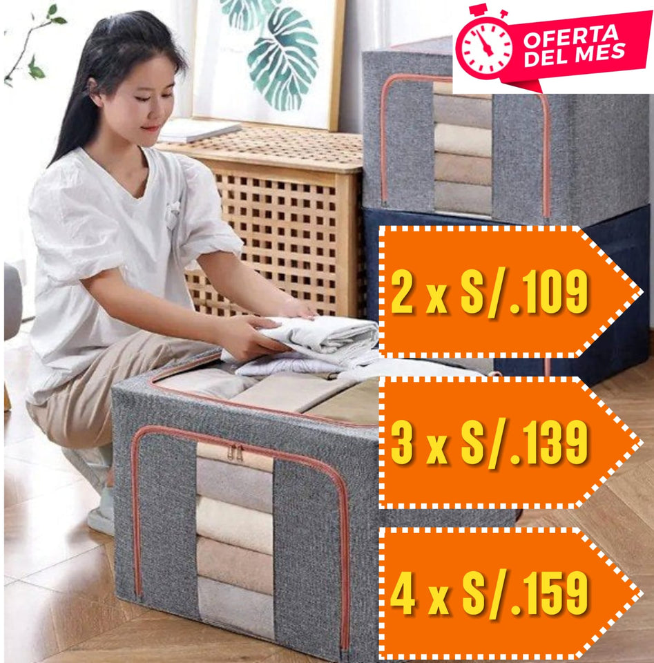 CAJA DE ALMACENAMIENTO MULTIFUNCIONAL || ARMABLE