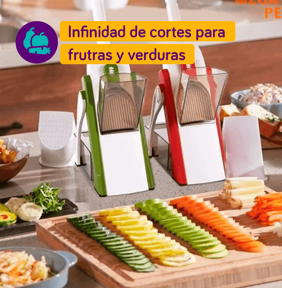 PICADOR MULTIFUNCIONAL- VERDURAS Y FRUTAS